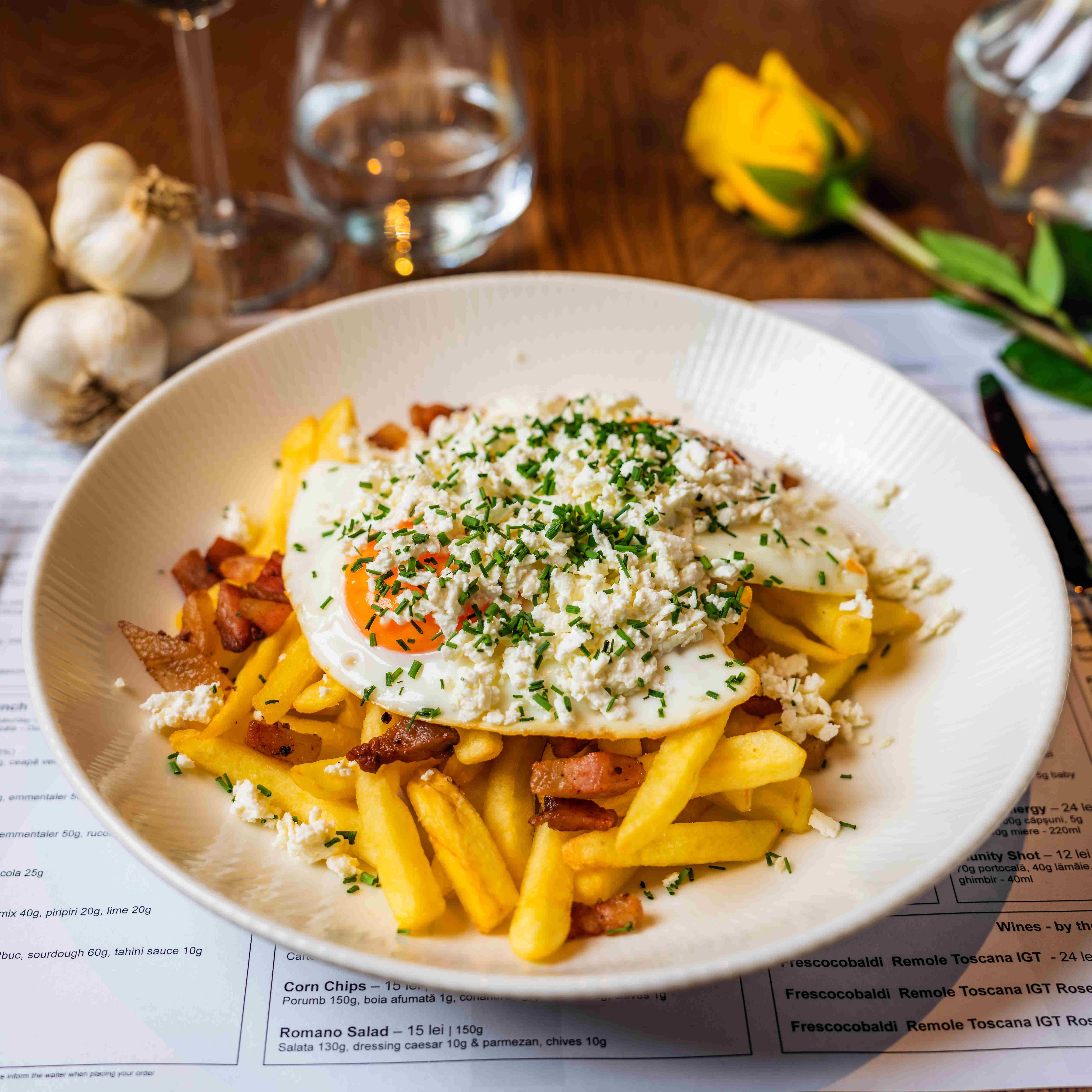 Fully Loaded Chips & Egg