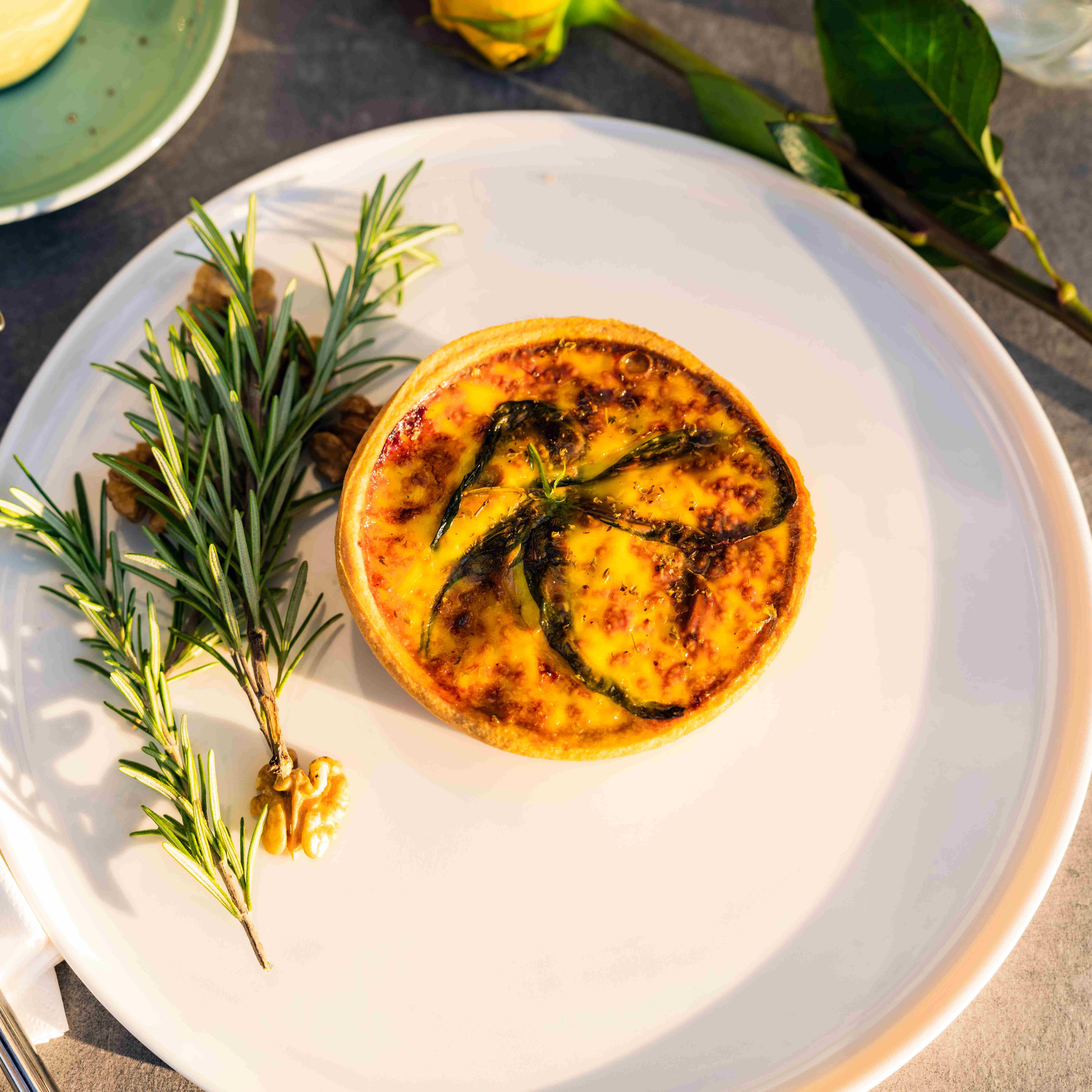 Quiche Blue Cheese & Spinach