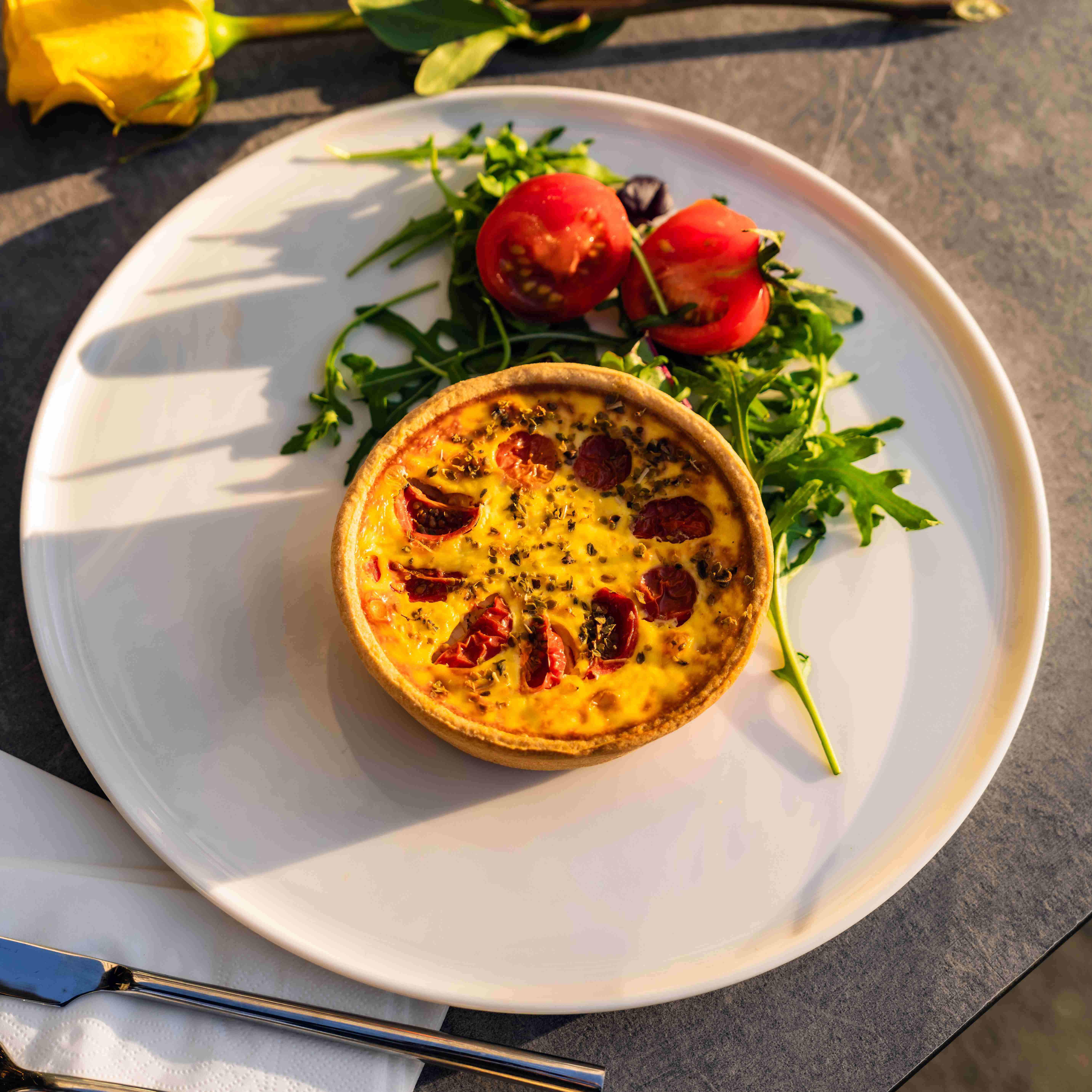 Quiche Cherry & Cheese